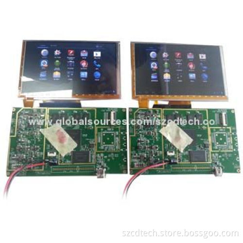 5.0-inch Capacitive Touch Panel with 800*480 Pixels Resolution
